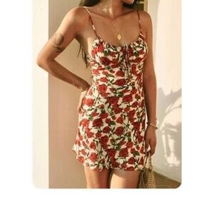 Sold out rose dress
